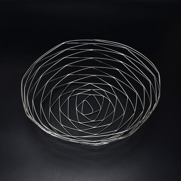 Steel fruit basket