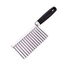 Stainless crinkle cutter